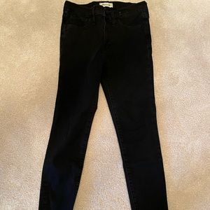 Madewell Roadtripper Black Jeans